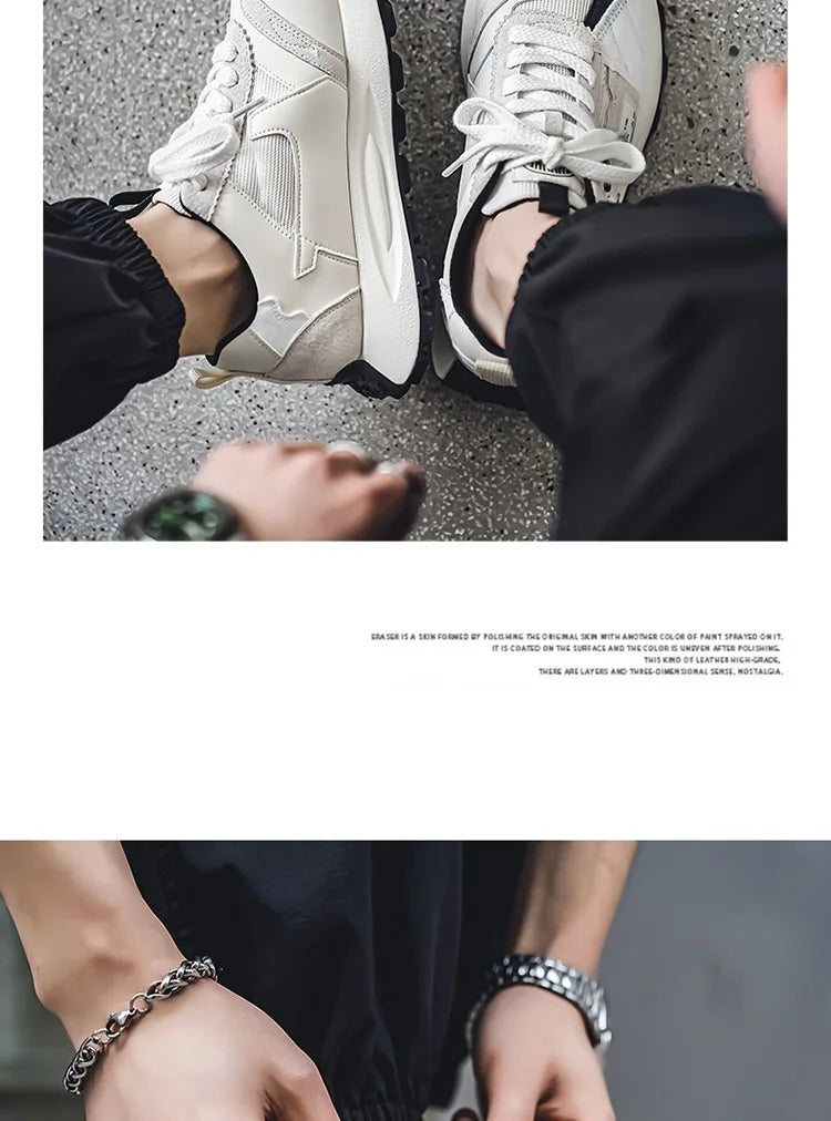 Trendy Men's Casual Running Shoes 2025 New Quality Fashion Sneakers for Mens Mesh Outdoor Tennis Training Shoes Tenis Masculino