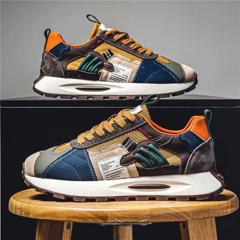 Trendy Men's Casual Running Shoes 2025 New Quality Fashion Sneakers for Mens Mesh Outdoor Tennis Training Shoes Tenis Masculino