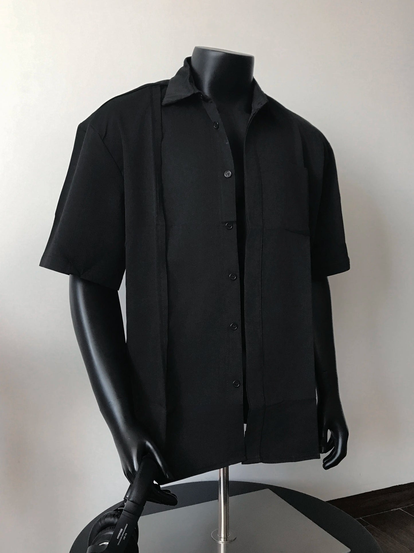 American casual full-print shirt men's Hawaii beach travel vacation short-sleeved shirt handsome casual Japanese style