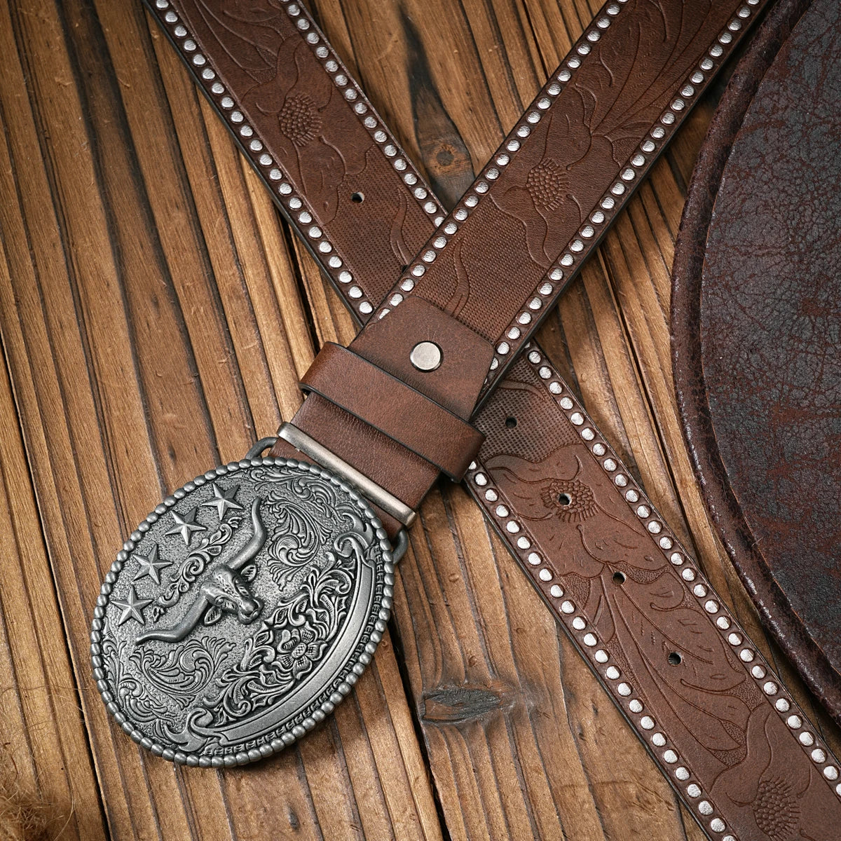 Vintage and fashion collision! PU leather alloy buckle waistband, for both men and women, to create a personalized western style