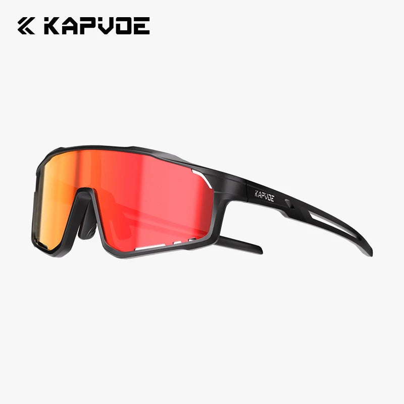 KAPVOE New Bicycle Outdoor Cycling Glasses Outdoor Sports Sunglasses Children Bike Eyewear MTB Bicycle UV400 Hiking Goggles