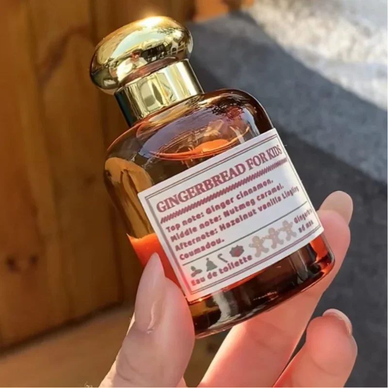 New Gourmet Musk Eau De Toilette Spray - Milk Gingerbread, Floral Bergamot Woody Scents, Tempting, Daily & Gift, Top Seller
