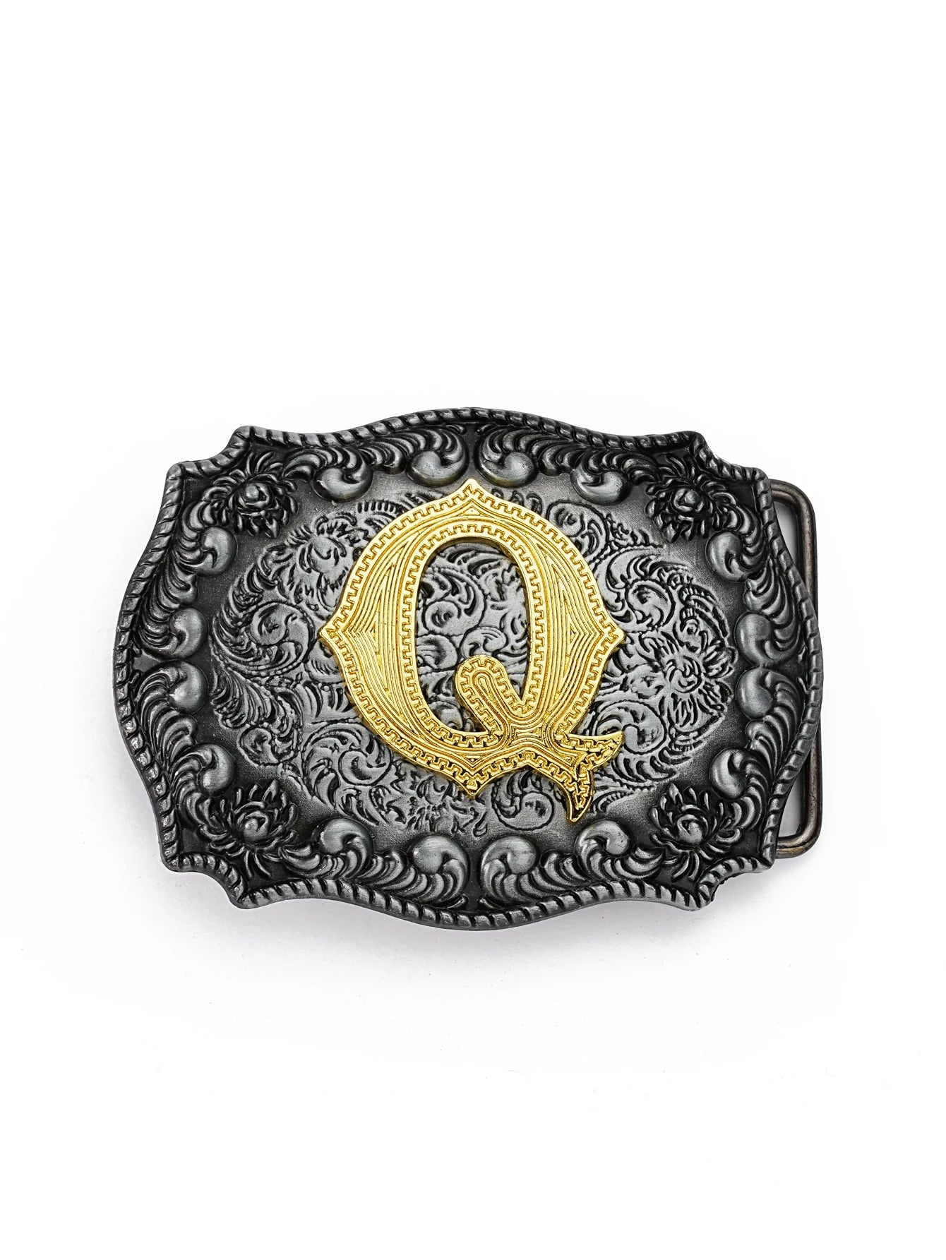Western Cowboy letter belt buckle - stylish and unique stylish waist accessory