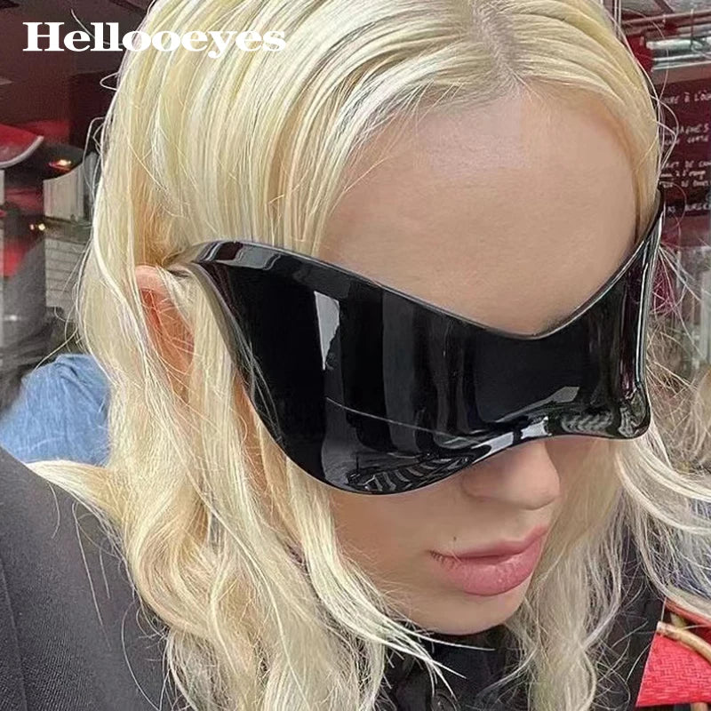 Fashion Hot Sunglasses Bike Cycling Glasses Sports for Men Road Bicycle UV400 Goggles Travel Glasses Outdoor Trendy Cool Glasses