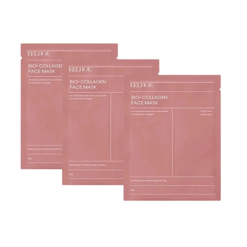Bio-Collagen Face Mask Collagen Protein Hydrogel Soft Gel Mask Deep Moisturizing For Women Skin Care Products