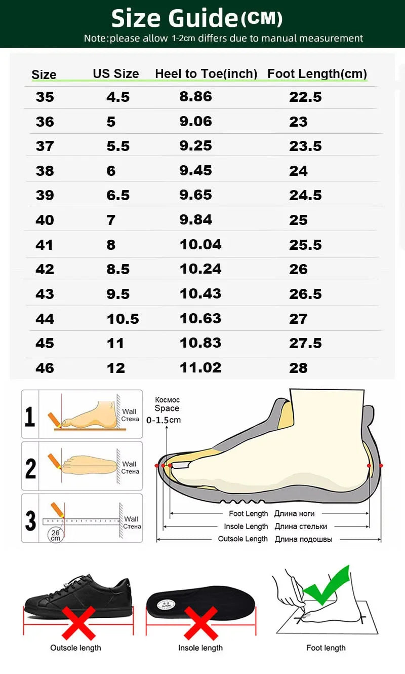 StridePro™ High-Top Leather Sneakers – Lightweight Breathable Casual Running Shoes