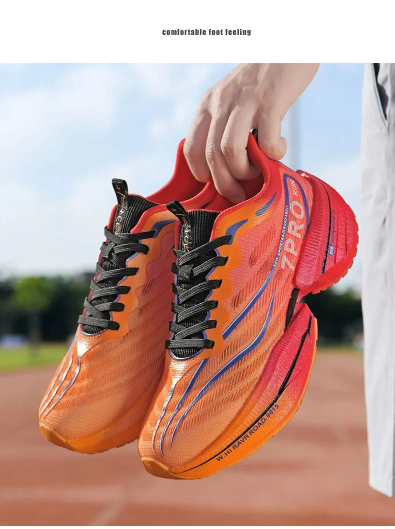 Sneakers for Men Summer Full-length Carbon Plate Running Shoes Lightweight Outdoor Non-slip Training Shoes Men's Tennis Shoes