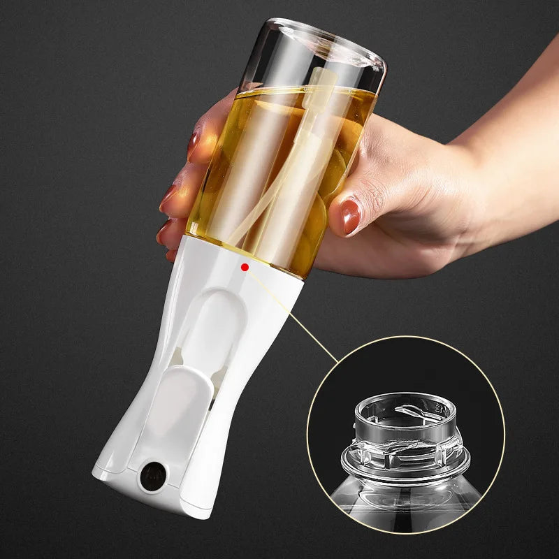200/300/500ml Oil Spray Bottle BBQ Cooking Olive Oil Sprayer Kitchen Baking Oil Spray Empty Bottle Vinegar Bottle oil brush