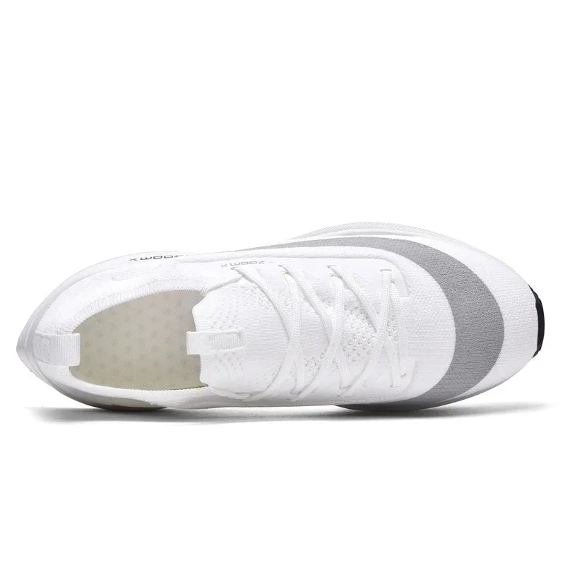 Outdoor Marathon Couple Sneaker Height Increasing Running Shoes for Men Original Soft Walking Tenis Boys Girls Sport Footwear 46