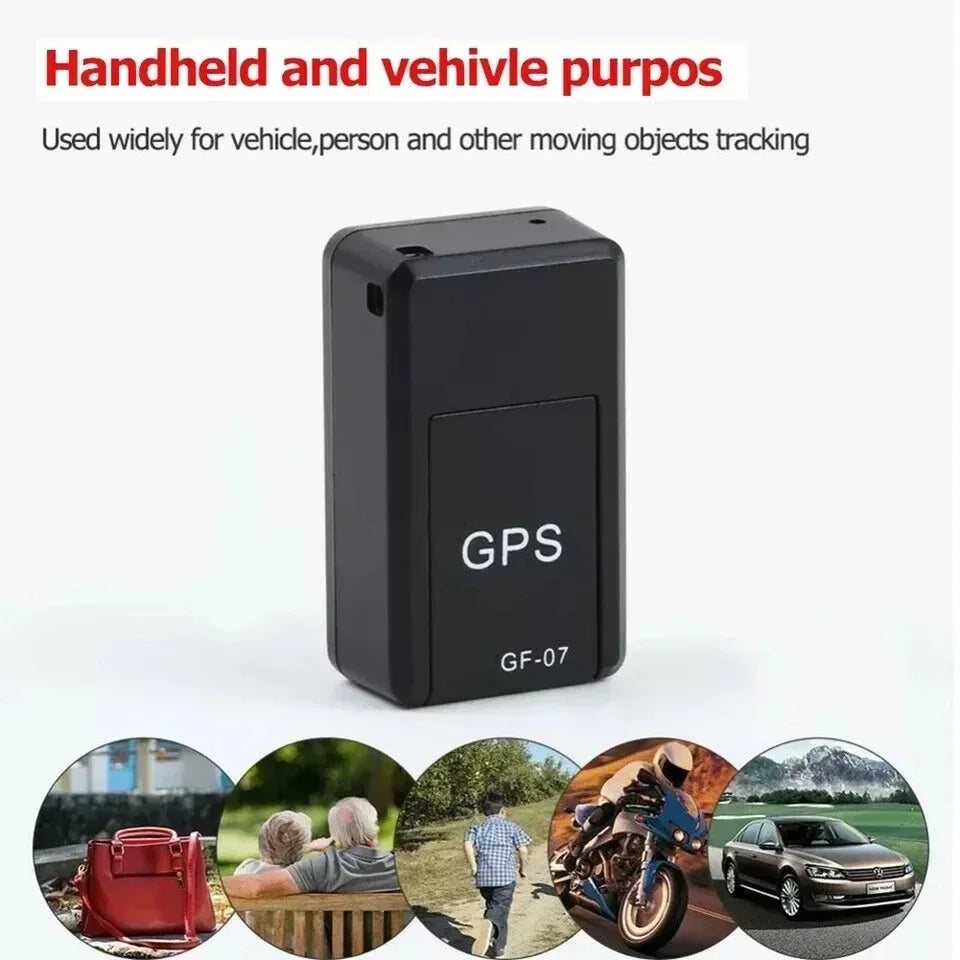 جهاز تتبع GPS صغير GF-07 للسيارات والحيوانات الأليفة والأطفال وكبار السن وجهاز مضاد للضياع وجهاز تتبع السيارة في الوقت الفعلي ومحدد موقع السيارة المغناطيسي