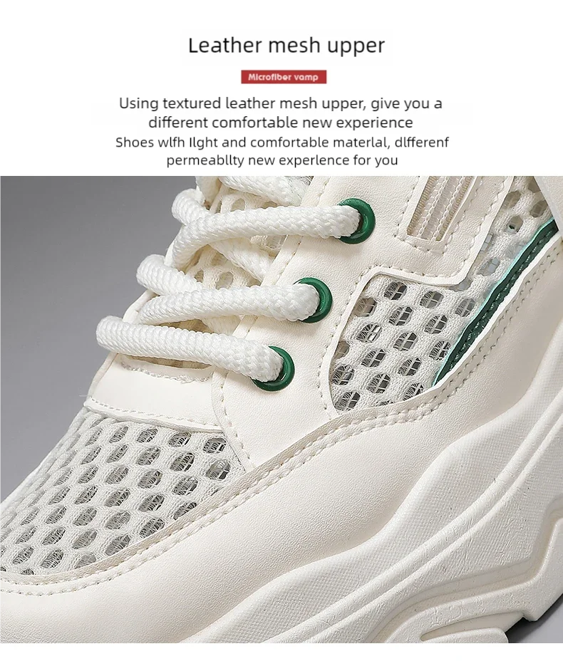 Men's breathable mesh casual sports shoes summer new walking shoes fashion trendy shoes soft-sole student sneakers running shoes