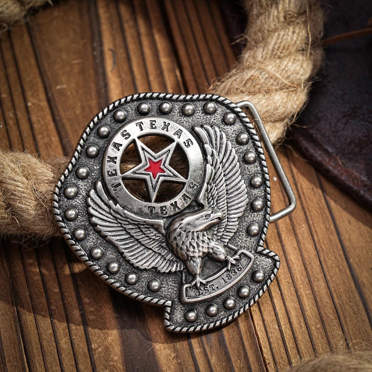 Western Belt Buckle Initial Vintage-Cowboy Rodeo Silver Large Skull Belt Buckle for Men Women
