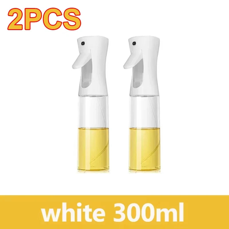 200/300/500ml Oil Spray Bottle BBQ Cooking Olive Oil Sprayer Kitchen Baking Oil Spray Empty Bottle Vinegar Bottle oil brush