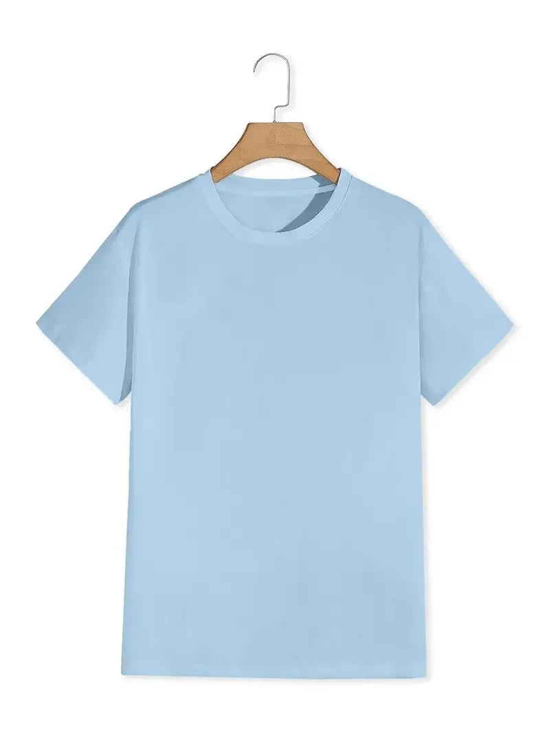 Men’s Summer 100% Cotton Casual T-Shirt Oil Painting Print | Loose Fit | Breathable Comfort
