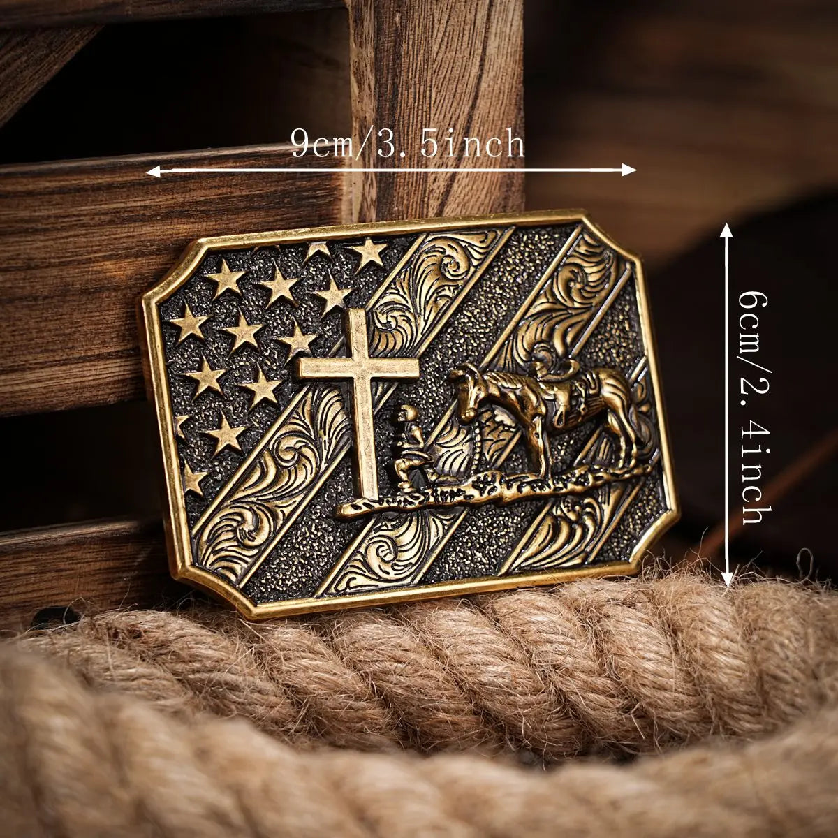 Western Cowboy letter belt buckle - stylish and unique stylish waist accessory