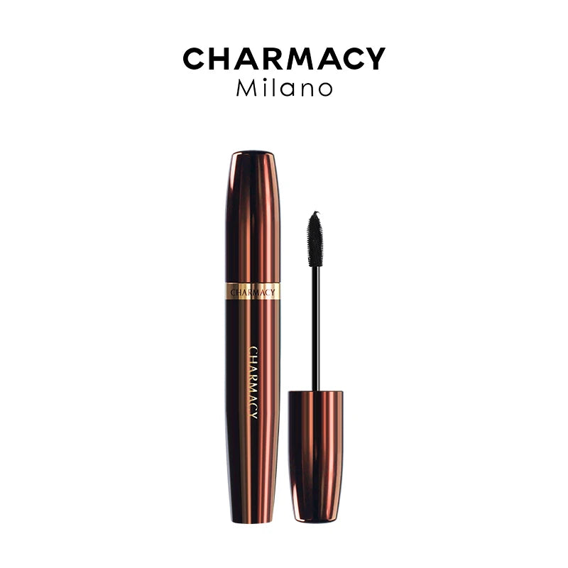 CHARMACY Lengthening 3D Mascara Black Thick Eyelash Extension Eye Lashes Longlasting Mascara Waterproof Makeup Cosmetic
