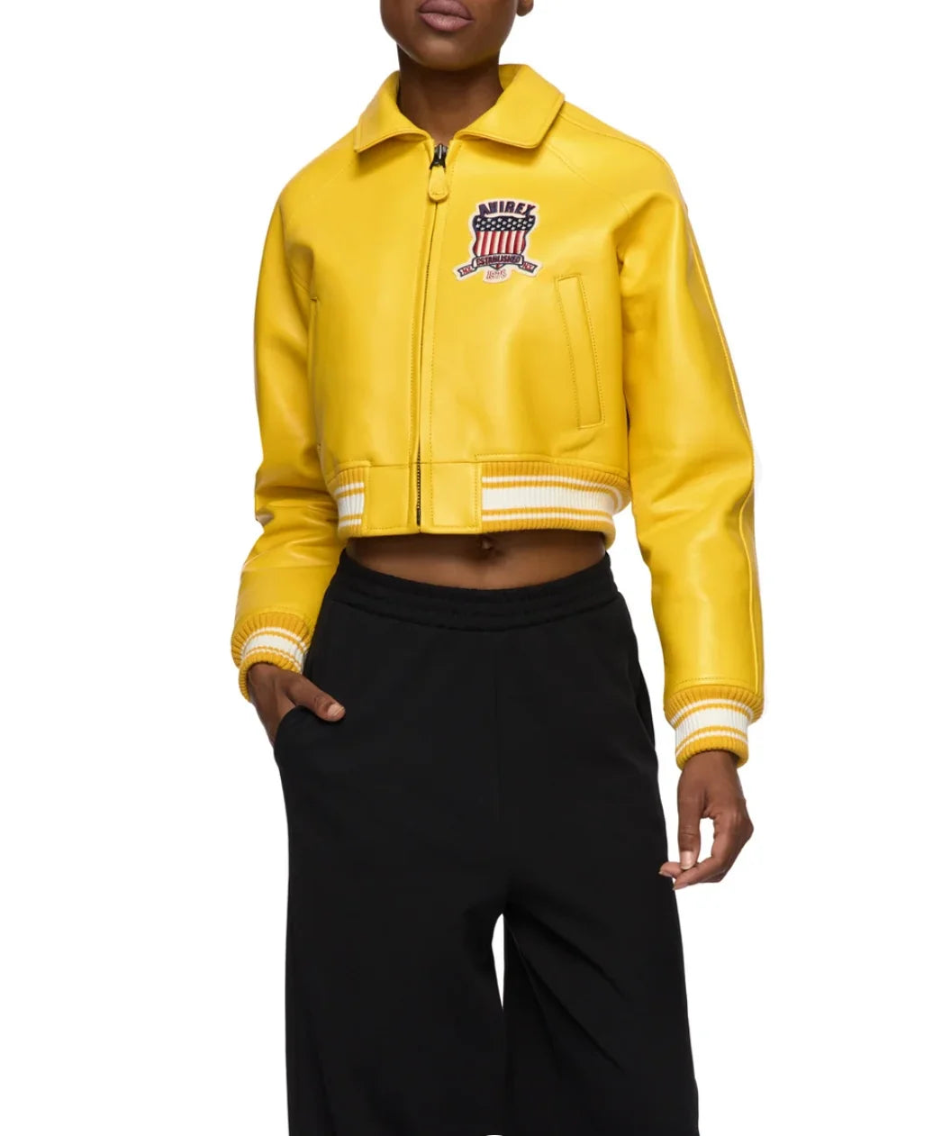 Fall and Winter Season New Women's Flight Suit Jacket French Lamb Leather Loose Fit outfits US Size Genuine Leather Coats coats