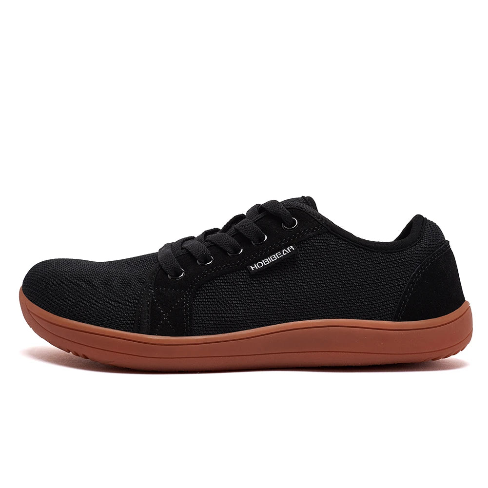 HOBIBEAR Men Wide Barefoot Shoes for Unisex Trail Running Non-Slip Minimalist Walking Shoes