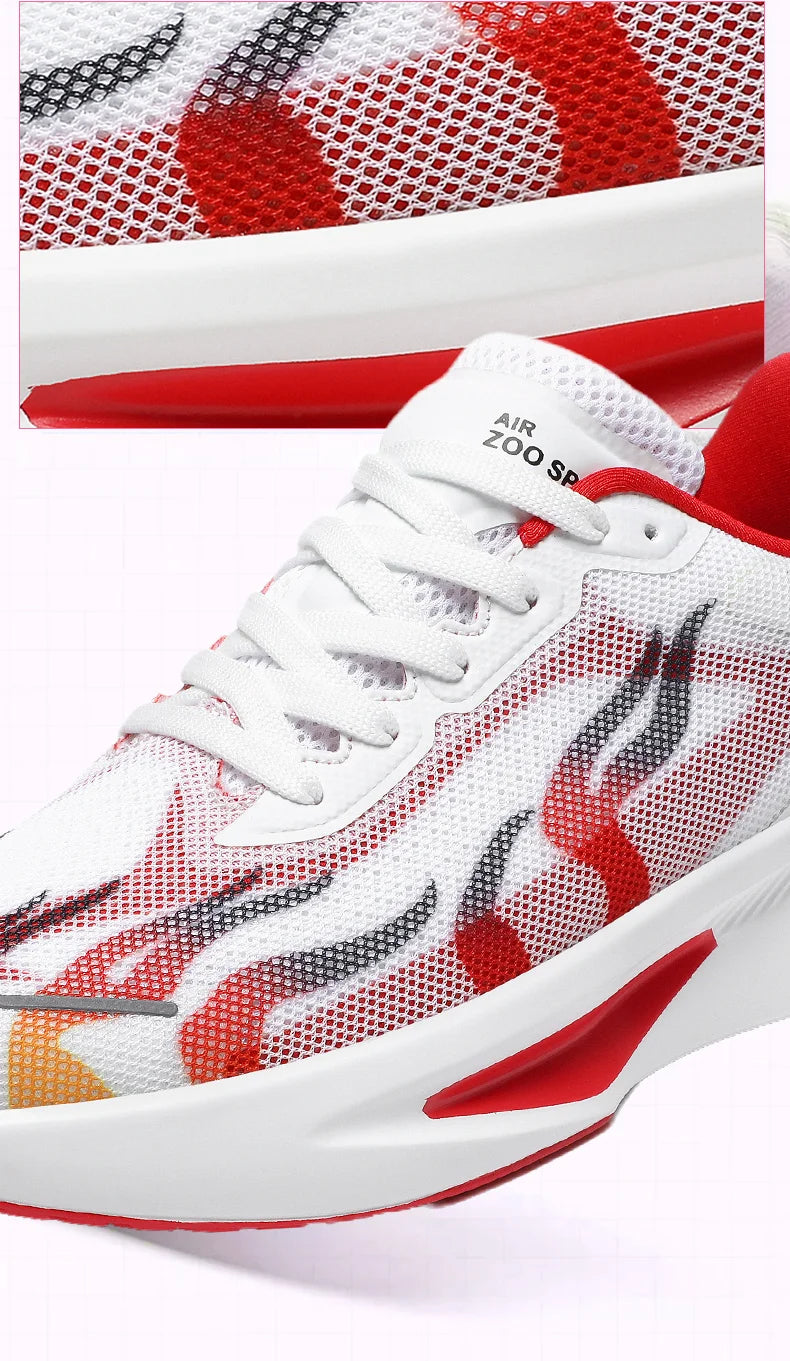 Men Running Shoes Marathon Breathable Outdoor Sports Shoes Lightweight Sneakers Comfortable Athletic Training Footwear Size47
