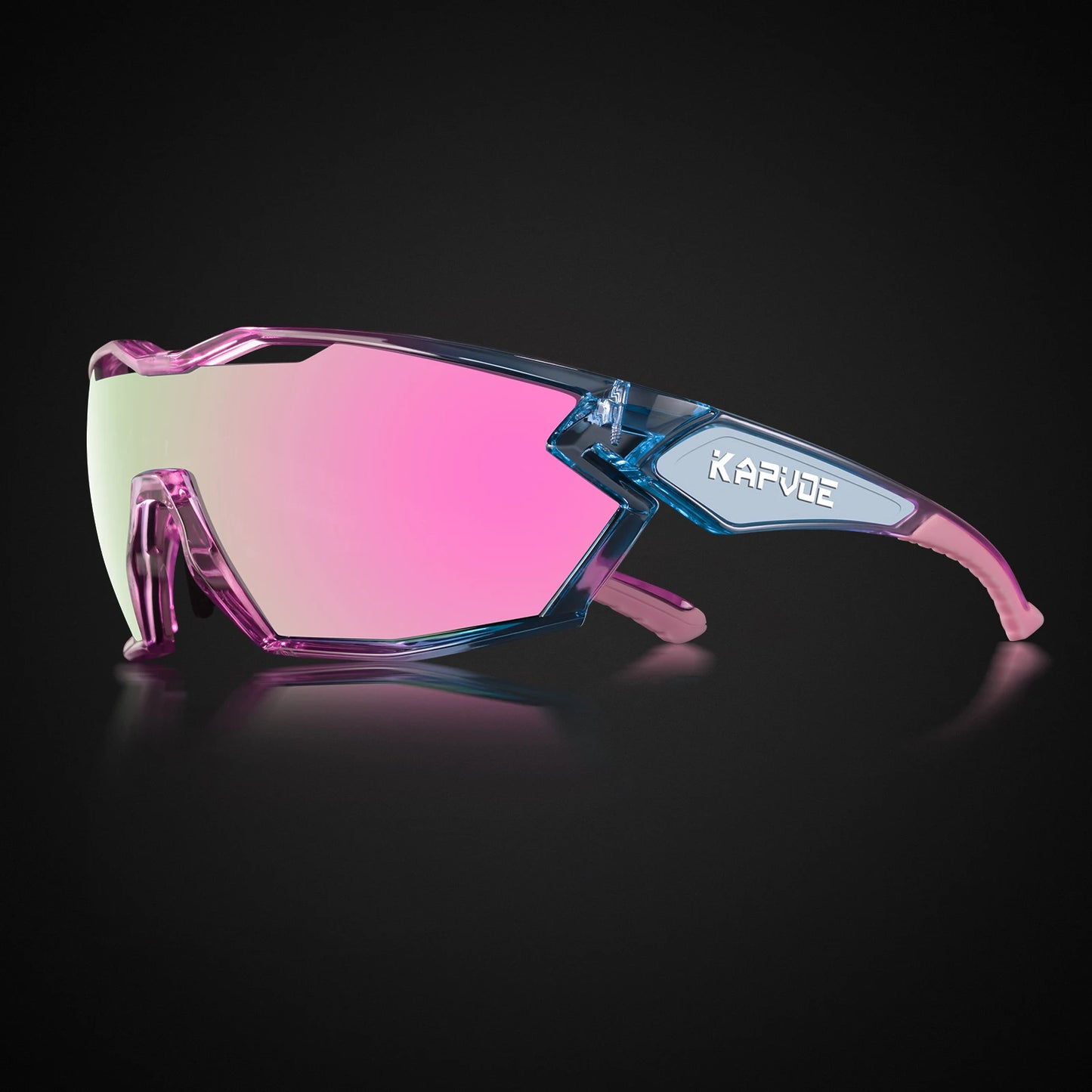 KAPVOE Hot Outdoor Cycling Sunglasses Men Women MTB Glasses Bike Cycling UV400 Goggles Bicycle Mountain Sports Hiking Eyewear