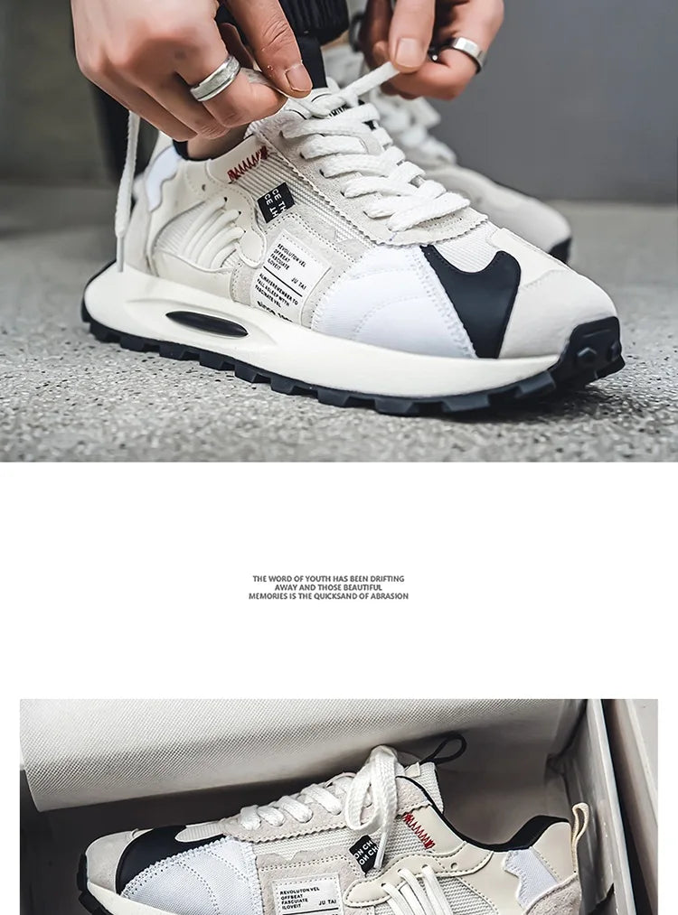 Trendy Men's Casual Running Shoes 2025 New Quality Fashion Sneakers for Mens Mesh Outdoor Tennis Training Shoes Tenis Masculino