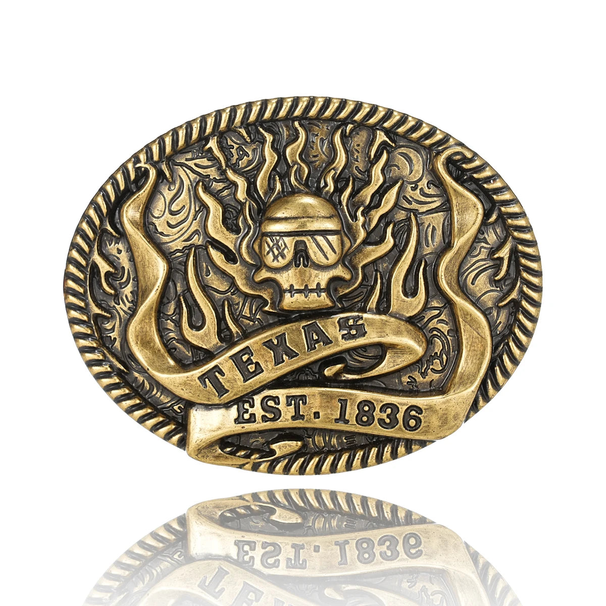 Western Cowboy Return to the ancients belt buckle - stylish and unique stylish waist accessory Men and women