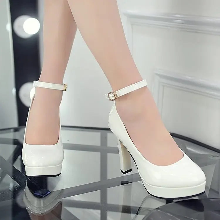Korean Style Round Toe Flat Heel Women's Shoes Plus Size Single Shoe Quick Selling On Tebay Amazon Foreign Trade Women's Footwea