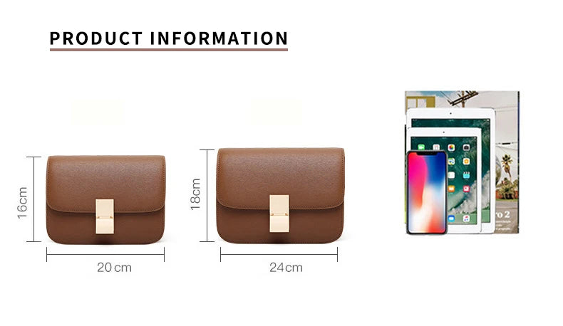 Women Shoulder Bag Female Split Leather Ins Vintage Messenger Lady Small Square Palm Texture Printing Box Flap Underarm Bag 2022