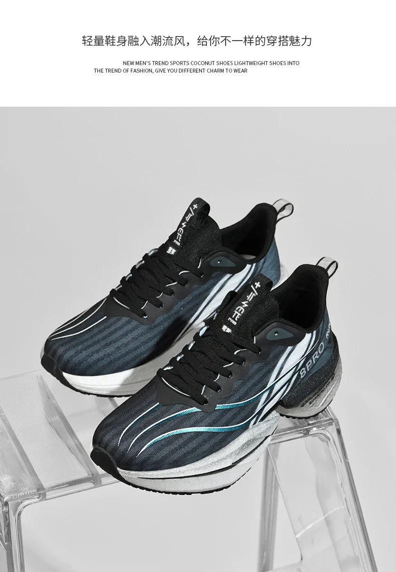 Marathon Sports Running Shoes Men Breathable Lightweight Women's Comfortable Athletic Nonskid Leisure Outdoor Hiking Sneakers