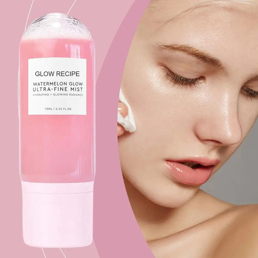 75ML Watermelon Moisturizing Mist For Glow Recipe For Dewy, Smooth Skin - Hydrating, With Hyaluronic Acid Skin Care