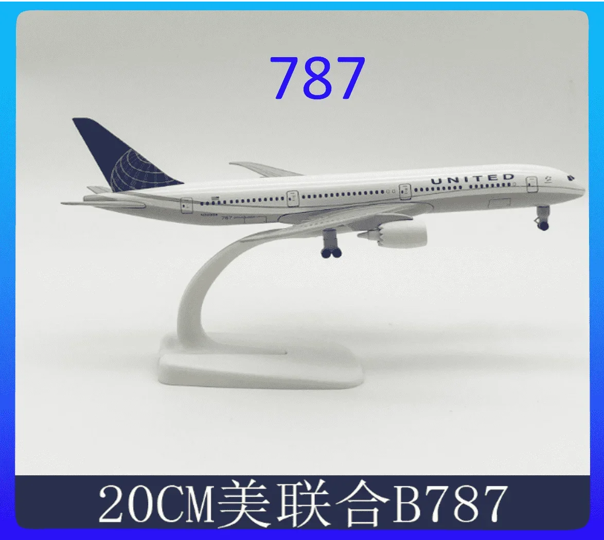 Multiple Simulation Of Boeing 747 737 757 777 787 Aircraft Model 20cm Alloy Metal Airplane Plane Decoration Ornaments