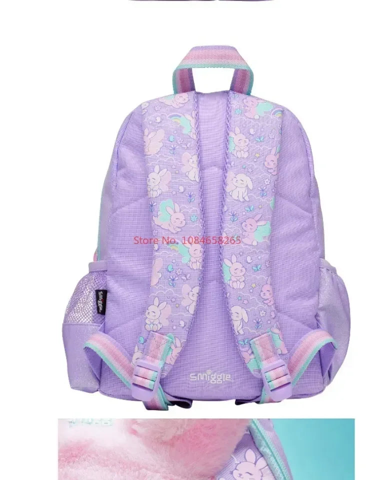 Genuine Australia Smiggle Backpack Angel Rabbit School Bag Cartoon Series Anime Backpack Student Gift Separate Purchases