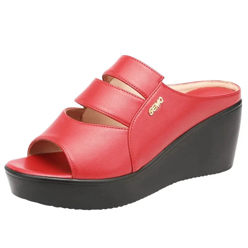 Women’s Wedge Heel Platform Sandals – Summer Comfort, Size 32–43