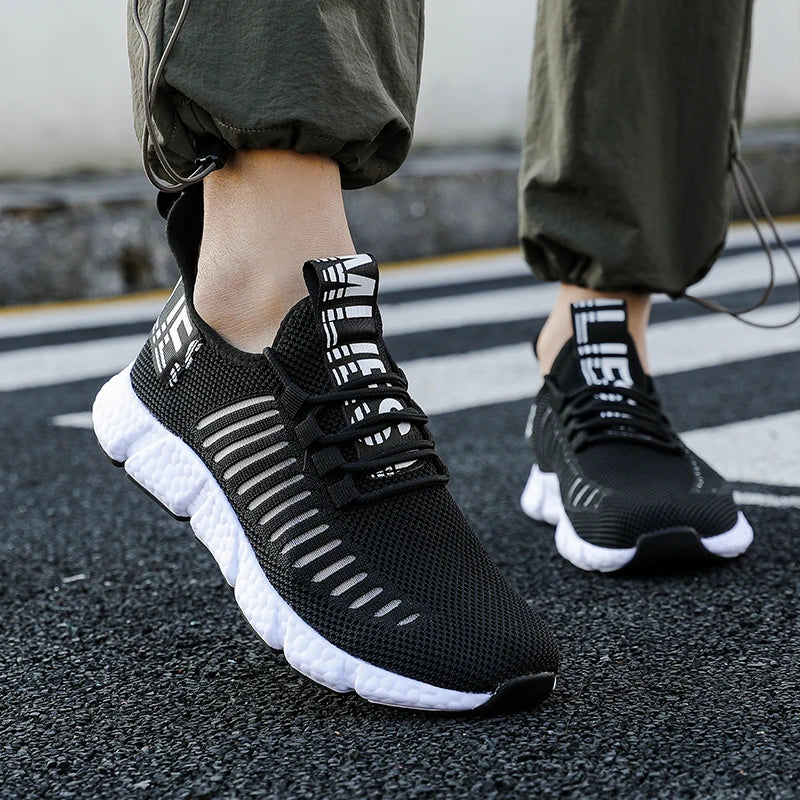 Men Casual Shoes Sneakers Breathable Athletic Lightweight Outdoor Running Sports Shoes for Men Walking Tennis Jogging Shoes