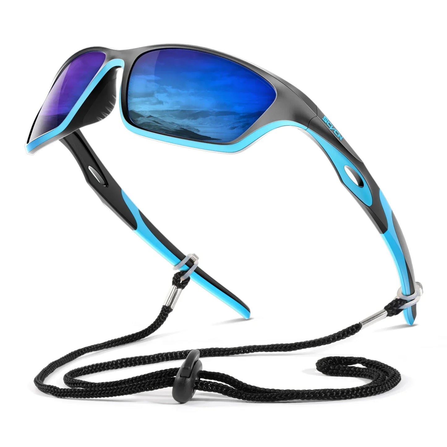 SCVCN New Outdoor Polarized Fishing Sunglasses Man Bike Cycling Glasses UV400 Hiking Goggle Women Mountain Sport Bicycle Eyewear