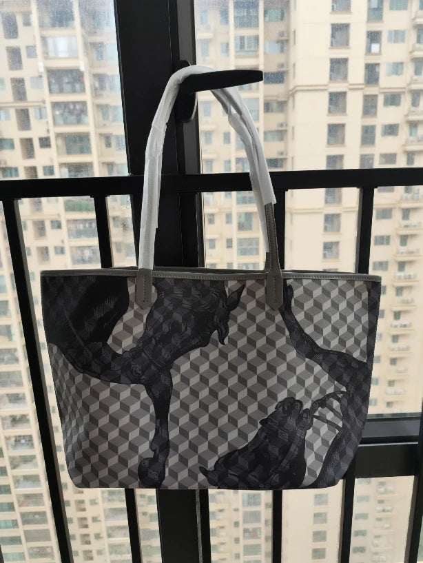 LOUP NOIR New Tote Bag for Women Famous Brands Bag Large Capacity Shoulder Women Bags LOUP NOIR Bag High Quality Casual Totes