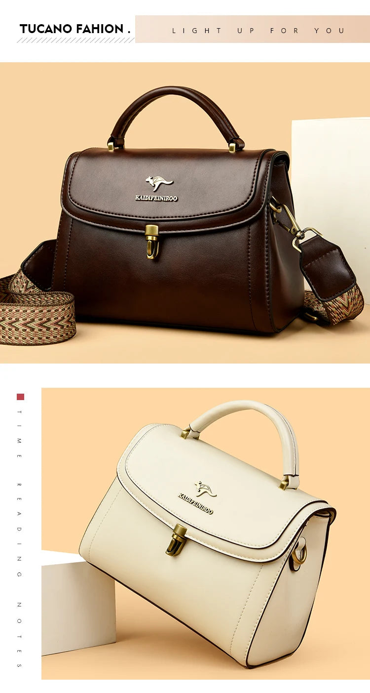 2024 High Quality Ladies Handbag And Purse Casual Totes Messenger Bag Fashion Leather Designer Crossbody Shoulder Bags For Women
