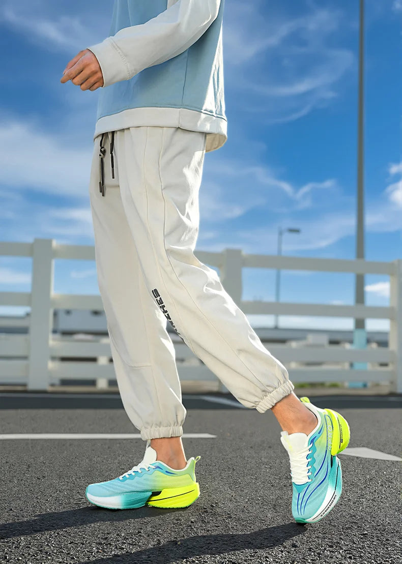 Men's Sports Shoes Racing Carbon Plate Marathon Sneakers Light Comfortable Athletic Running Shoes Tennis Cross Training Shoes