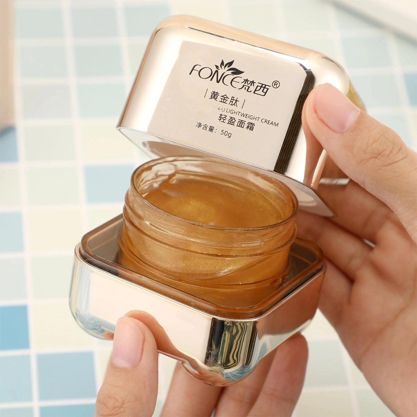 Gold Peptide Moisturizing Face Cream – 50g | GrabliWorld