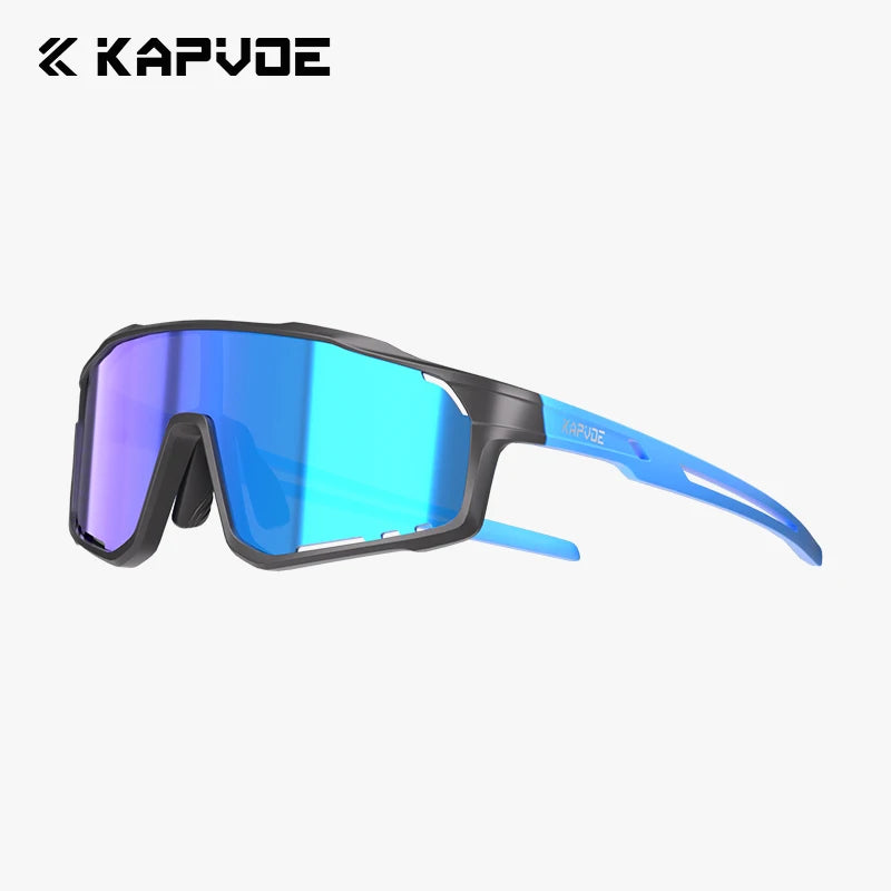 KAPVOE New Bicycle Outdoor Cycling Glasses Outdoor Sports Sunglasses Children Bike Eyewear MTB Bicycle UV400 Hiking Goggles