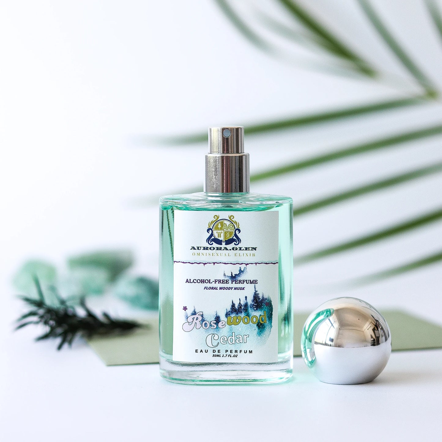 Wood & Cedar - Alcohol-Free Unisex Perfume | Long-Lasting Luxury Fragrance with Natural Essential Oils man woman Perfume