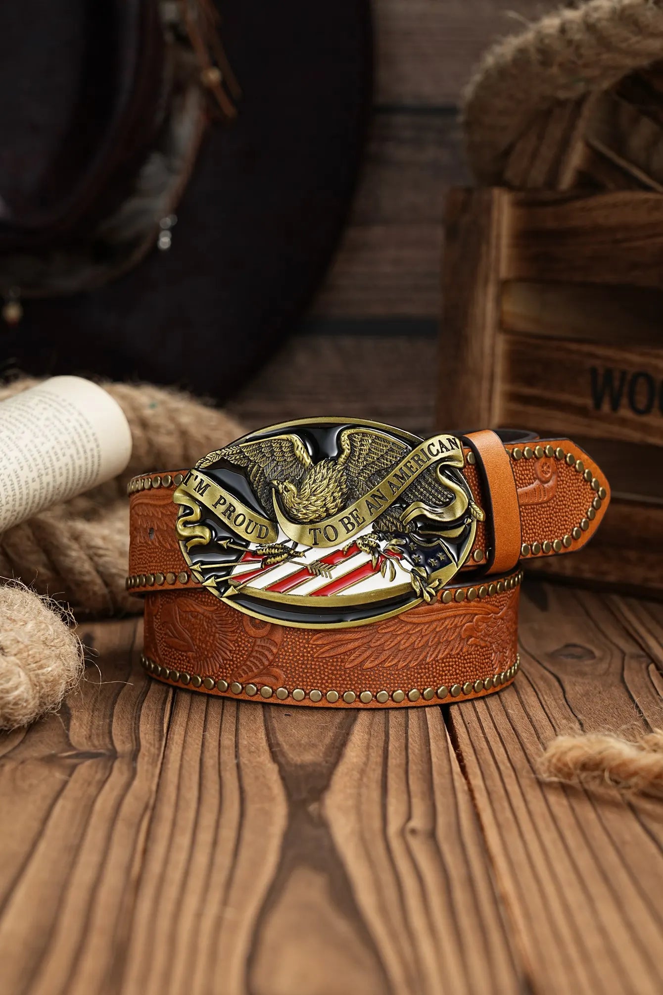 Retro Western-Style PU Leather Belt – Unisex Casual (Men & Women)