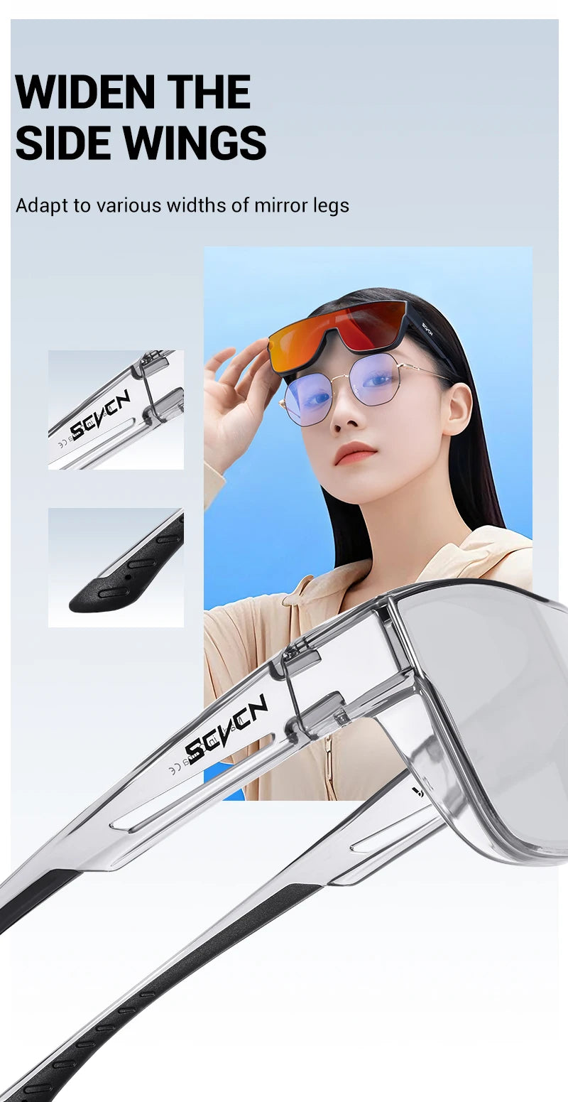 SCVCN New Cycling MTB Sunglasses Bike Cycling Glasses Men Women Outdoor Sports Glasses UV400 Goggles Hiking Riding Eyewear