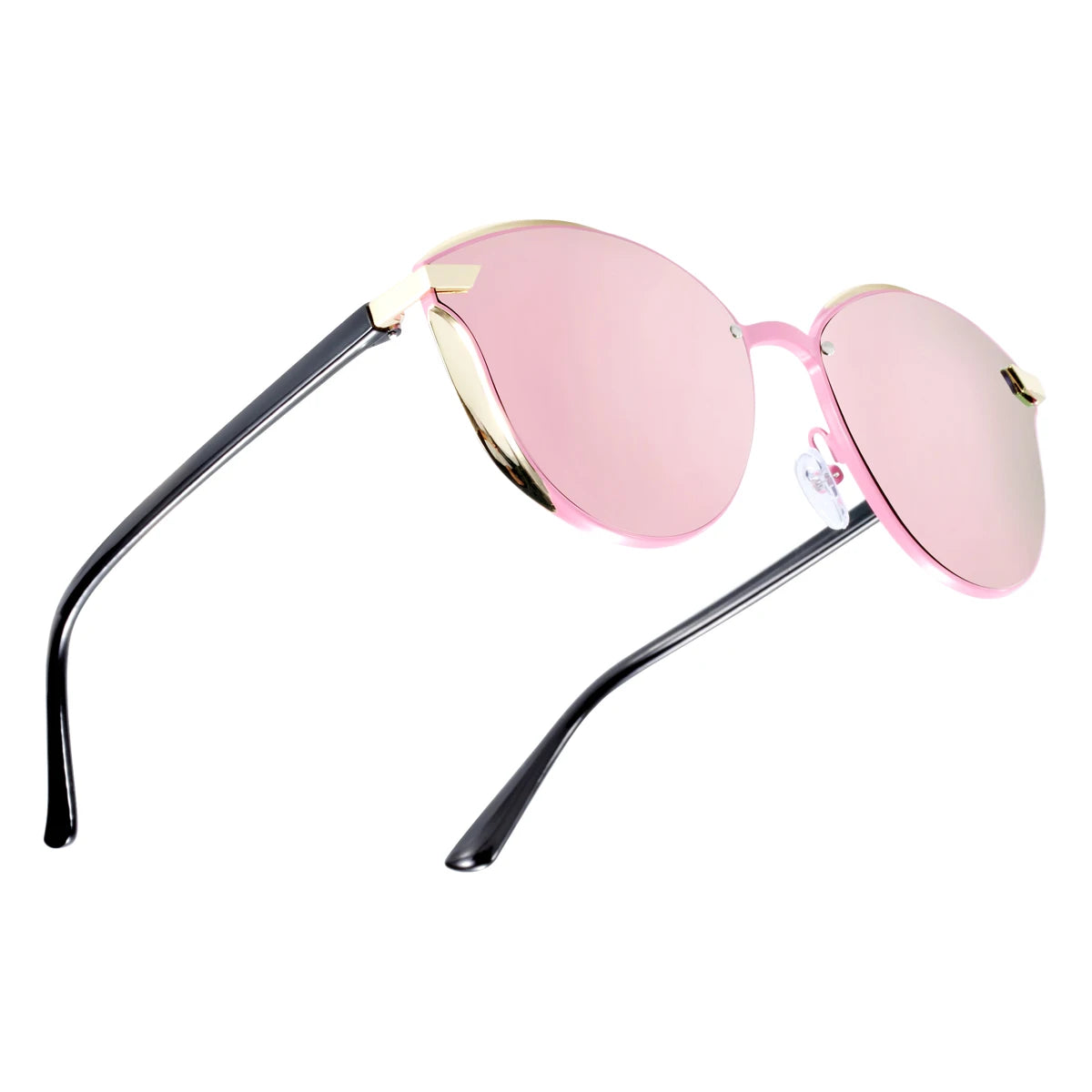 BARCUR Luxury Brand Delicate Fantasy Rimless Cat Eye Polarized Sunglasses Casual Party Vacation Travel UVA*B Women Sunglasses