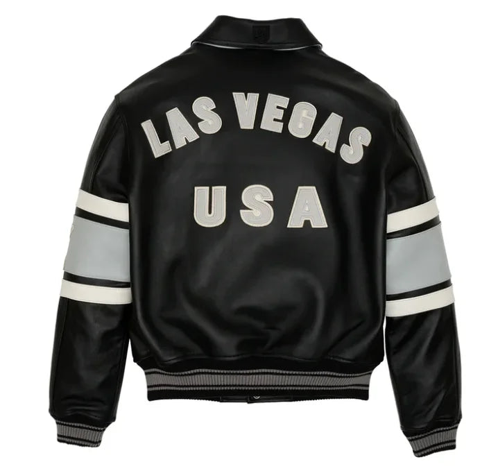 2024 New Listing Avirex Men Thickened Sheepskin Flight Suit Jacket US Size Casual Genuine Leather Leather Jacket Classic Coat