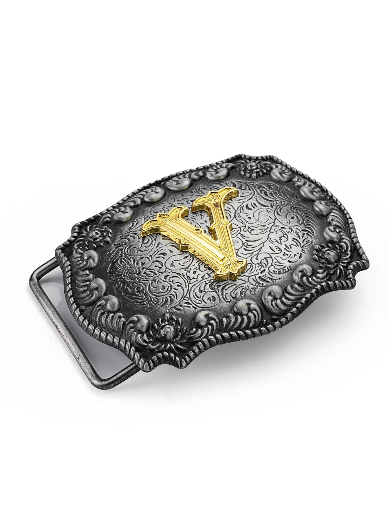 Western Cowboy letter belt buckle - stylish and unique stylish waist accessory