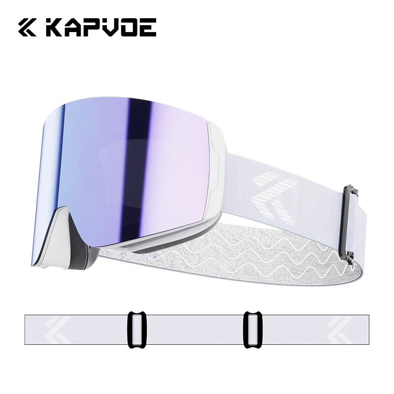 Snowstorm Vision Pro Ski & Snowboard Goggles – UV400 Mirror Lens