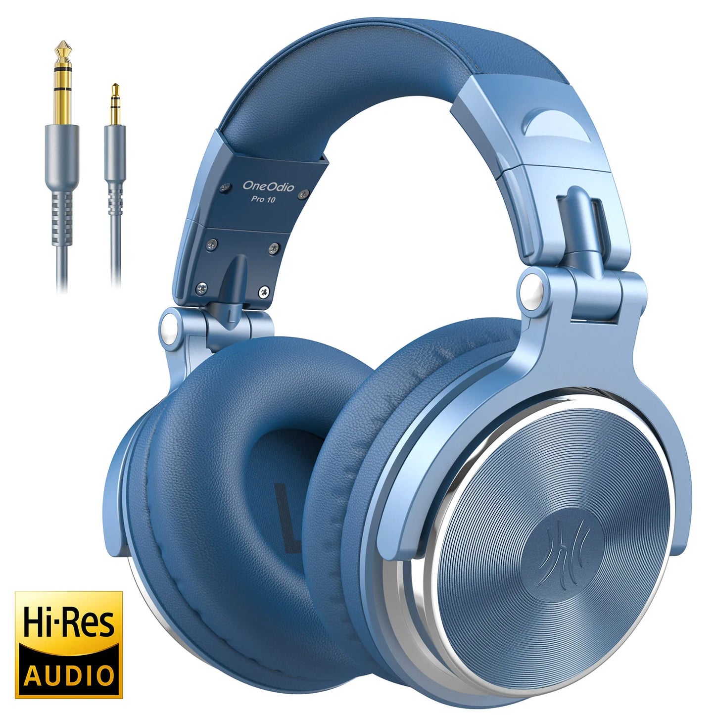 Oneodio Wired Headphones Professional Studio DJ Headphone With Microphone Over Ear Hi-Res Headset Monitoring For Music Phone