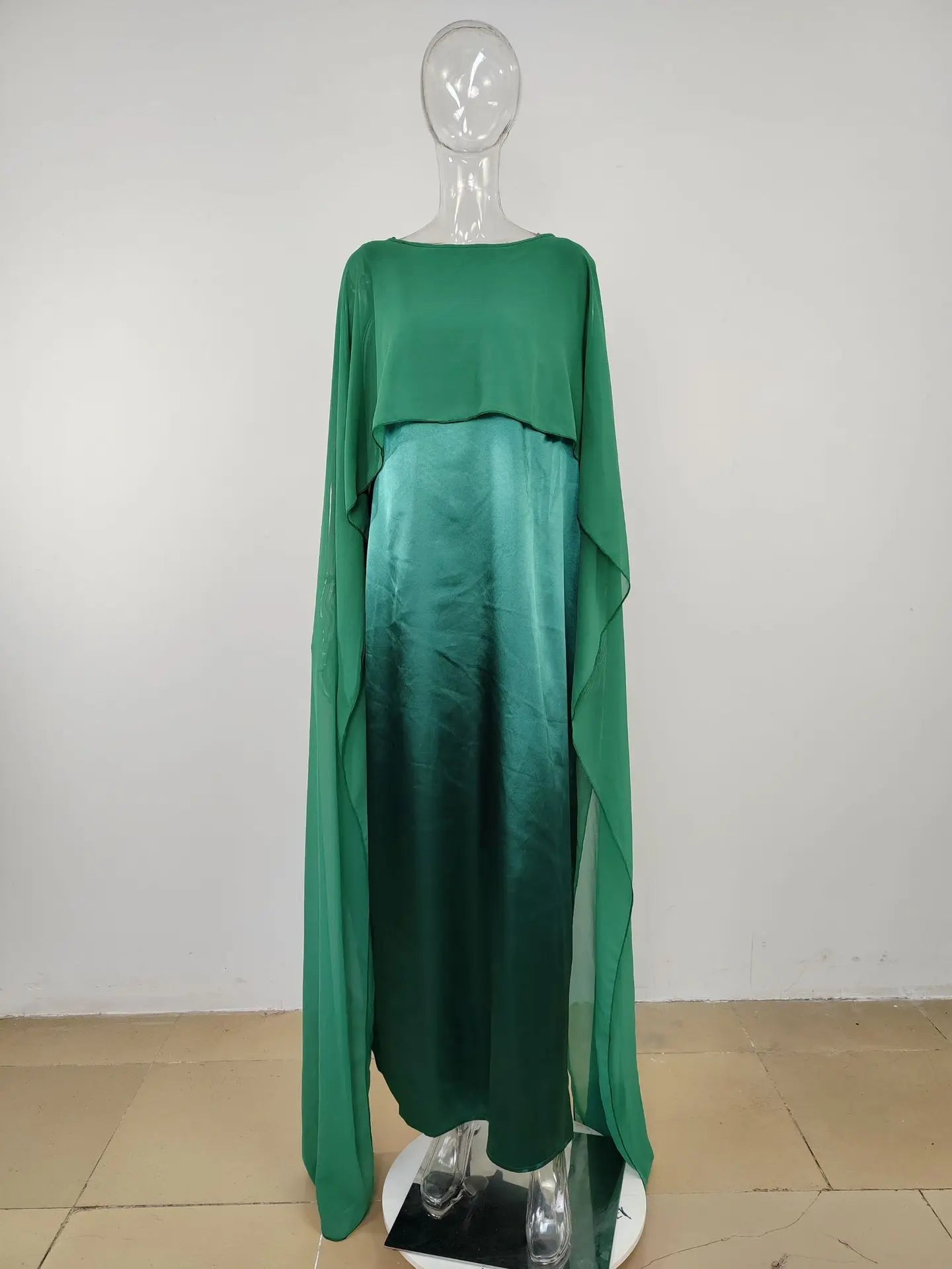 Women Dress Long Dresses Solid Round Neck Full Sleeve Casual Regular Loose Fit Elegant Splice High Waist Vestidos