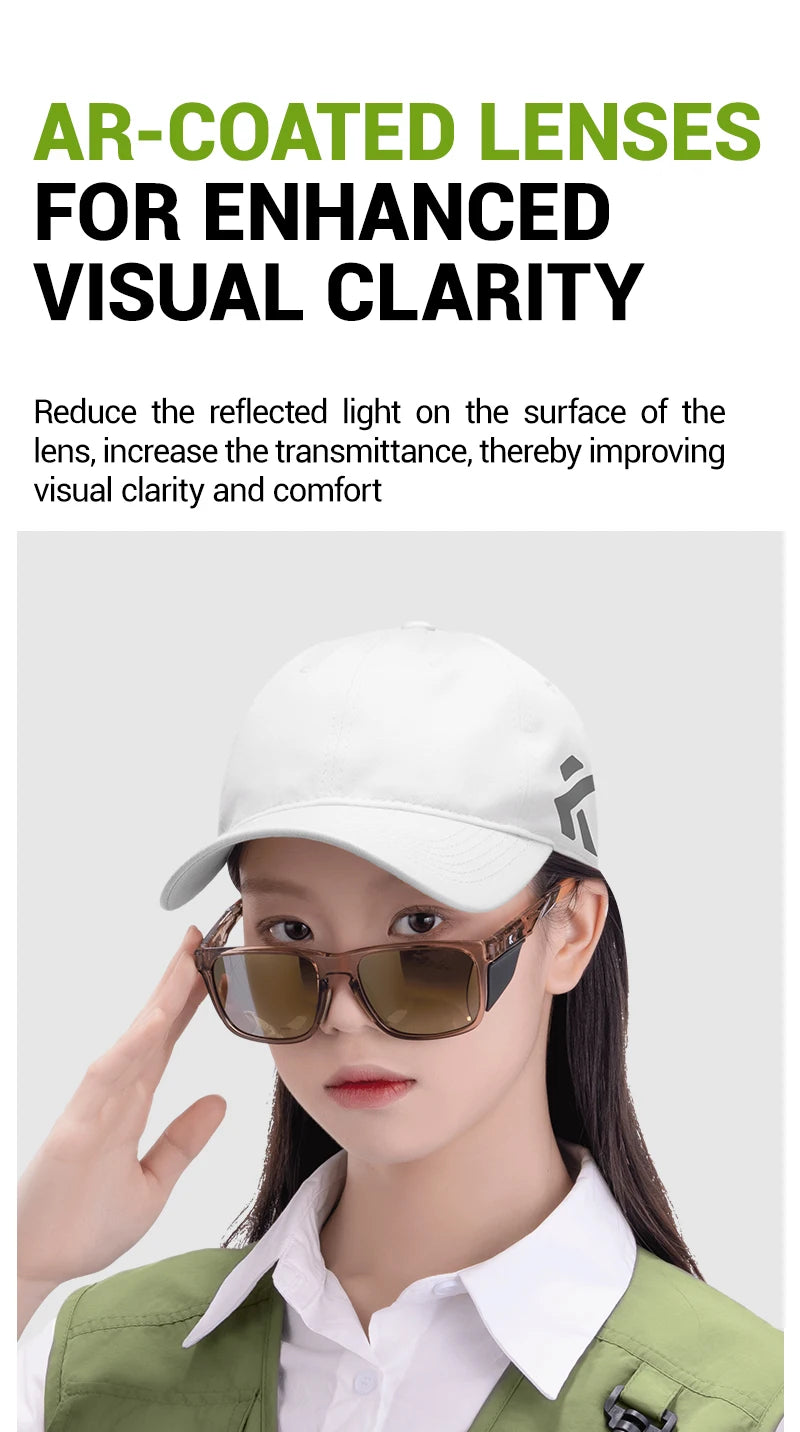 Kapvoe Polarized Outdoor Fishing Sunglasses Men Women MTB Road Bicycle Cycling Glasses Sports Camping Bike UV400 Fishing Goggles